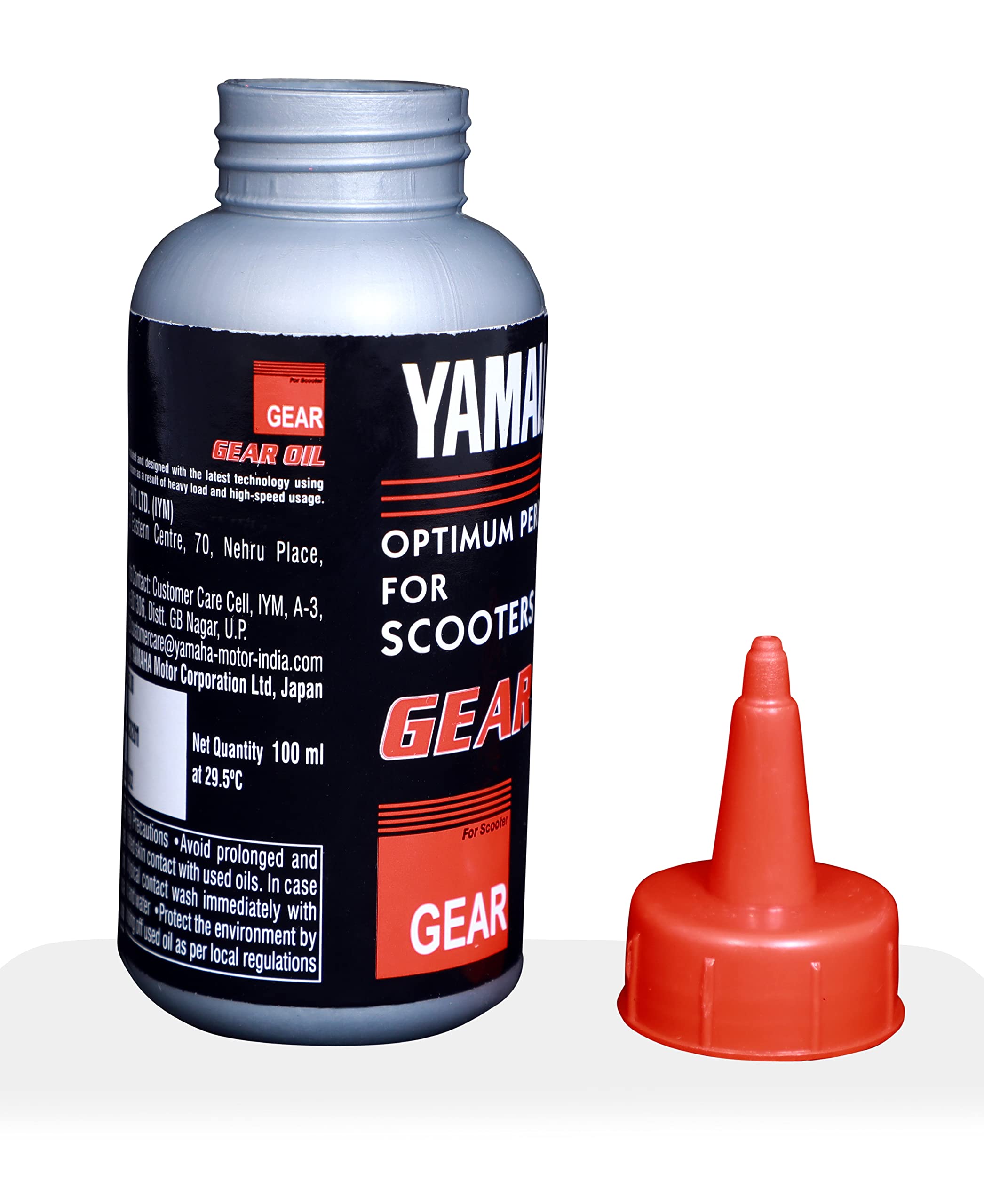 YAMALUBE GEAR OIL 12缶セット Yamaha Motor Yamalube Optimum Performance Scooter Gear Oil, 100 Ml